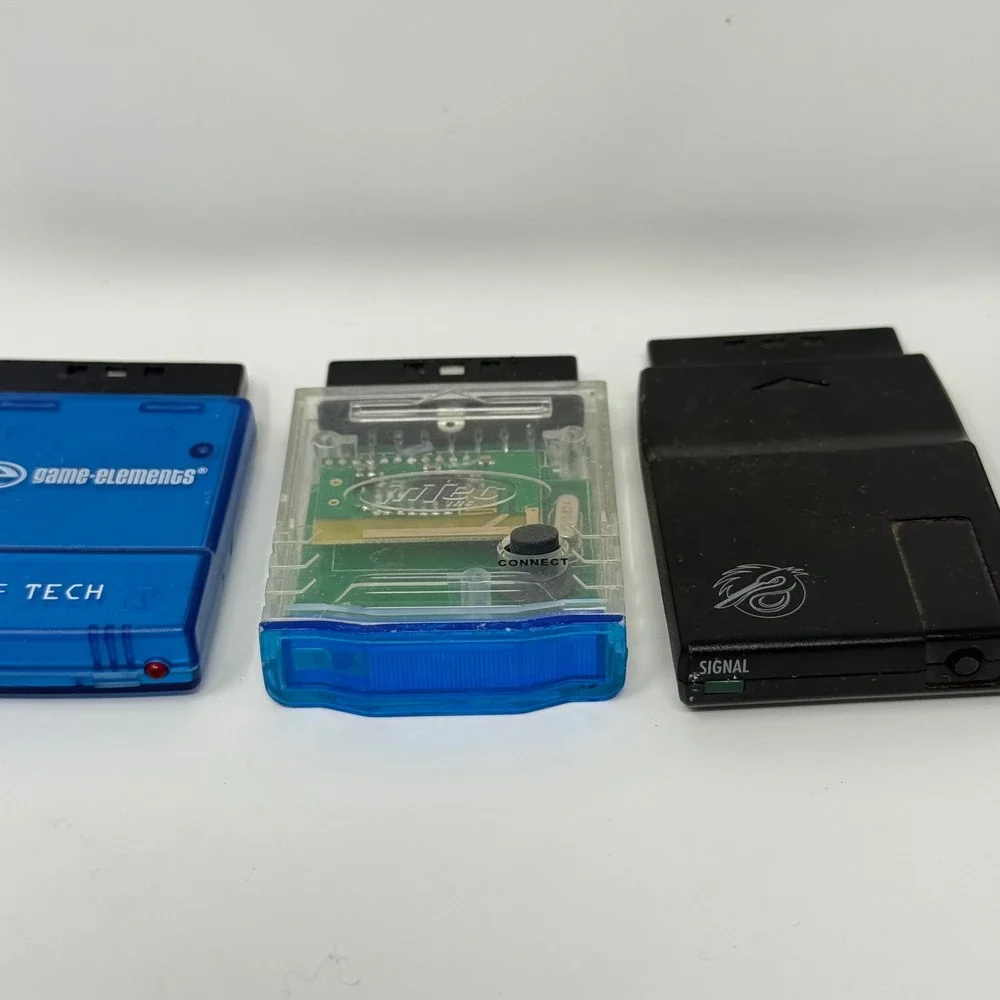PS2 Wireless Control Receiver Lot GameElements Intec Predator Chameleon untested